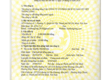 Top 37 công ty dịch vụ bảo vệ chuyên nghiệp uy tín tại Tphcm